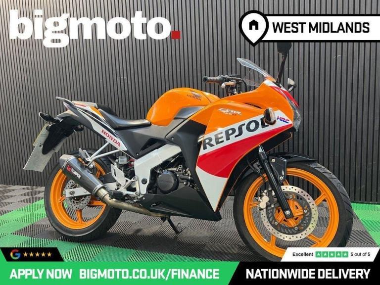 2015 15 HONDA CBR125R FINANCE SPECIALISTS APPLY NOW