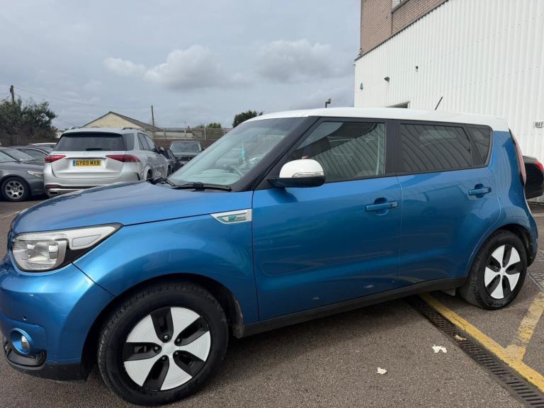 2017 KIA SOUL EV 109 ELECTRIC 30KWH AUTO BLUE