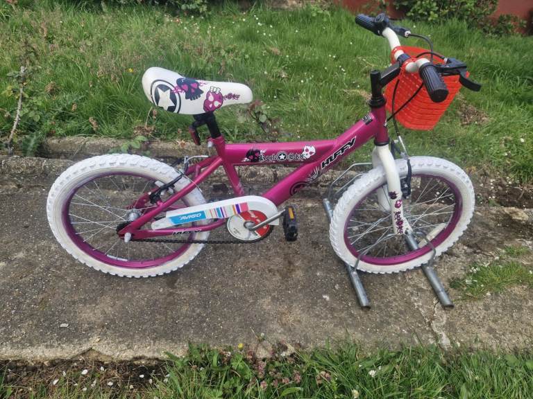  KIDS GIRLS CHILDREN HUFFY ROCK STAR 18 INCH WHEELS BIKE BICYCLE