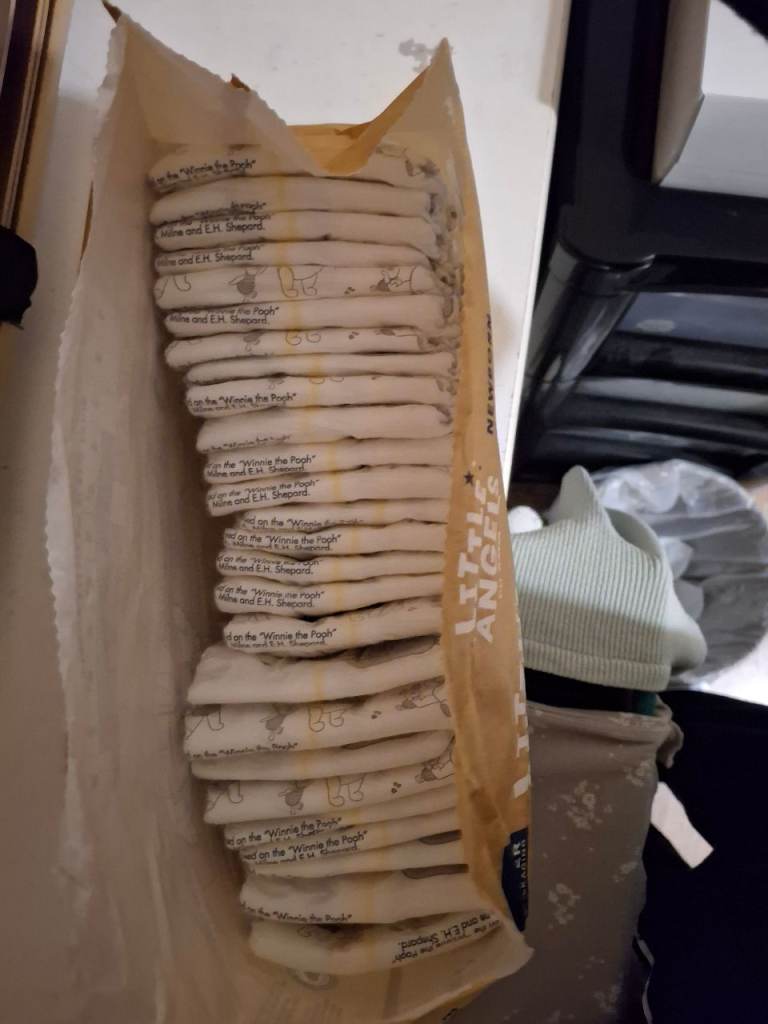 Size 1 newborn nappies 