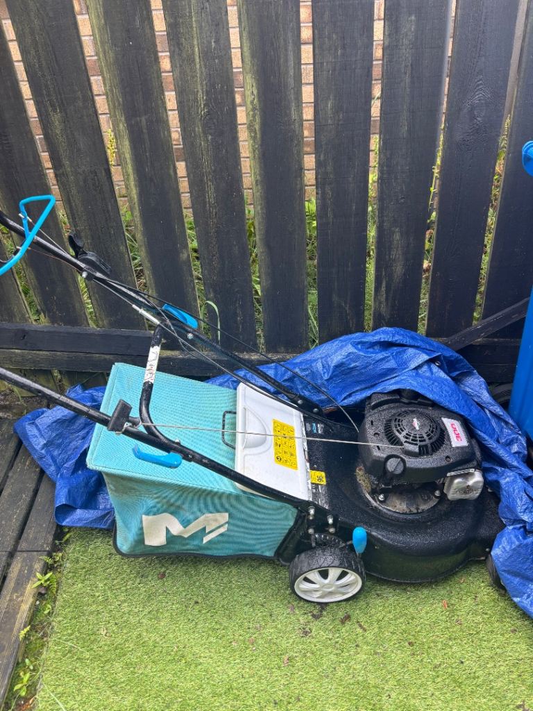 Petrol lawnmower 