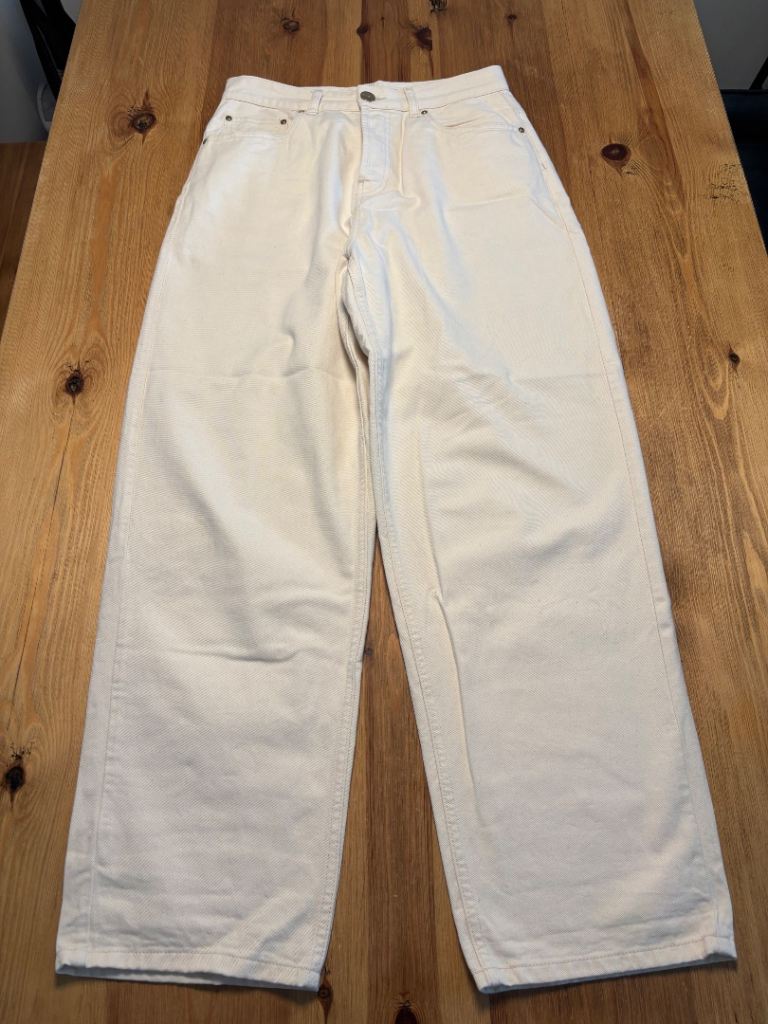 Carhartt W Derby Pant Jeans - Cream, Size 29, Excellent Condition