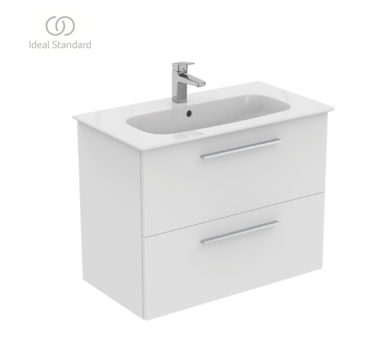 Ideal Standard Wall-Hung Vanity Unit with Basin and 2 drawers – BNIB