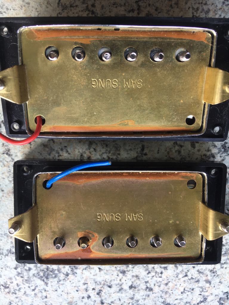 Pair of Samsung Humbucker pickups 