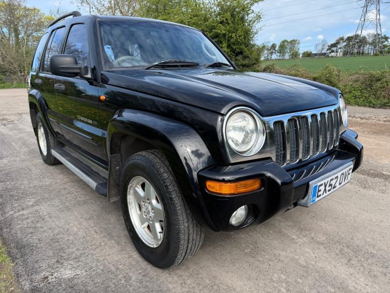 2002 JEEP CHEROKEE 3.7 V6 LIMITED AUTO LOW 91K FSH 21 STAMPS LEATHER PX SWAPS