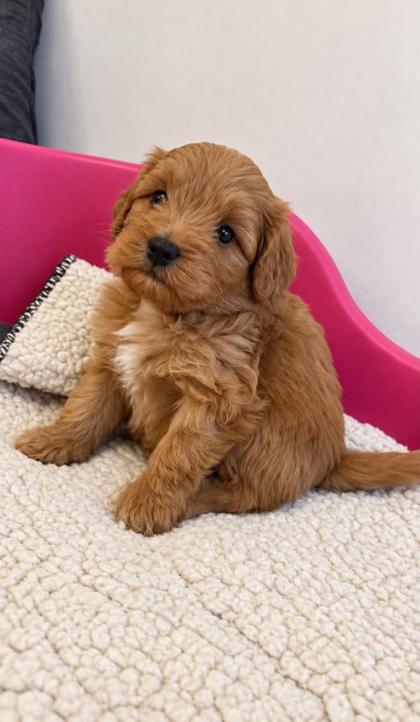 OUR TINY TOY POODLE BABIES ARE HERE! 