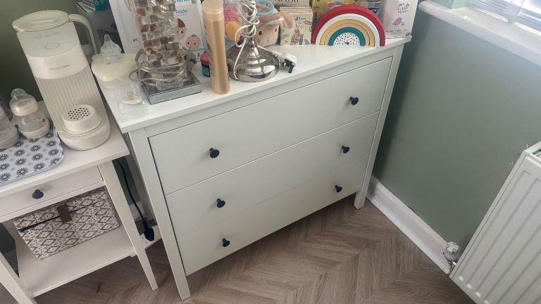 IKEA White Chest Of Drawers Koppang