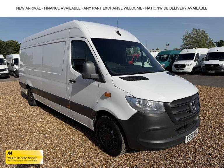 2020 Mercedes-Benz Sprinter 2.1 311 CDI Panel Van 5dr Diesel Manual RWD L3 H2 Euro 6 (114 ps) Pan...