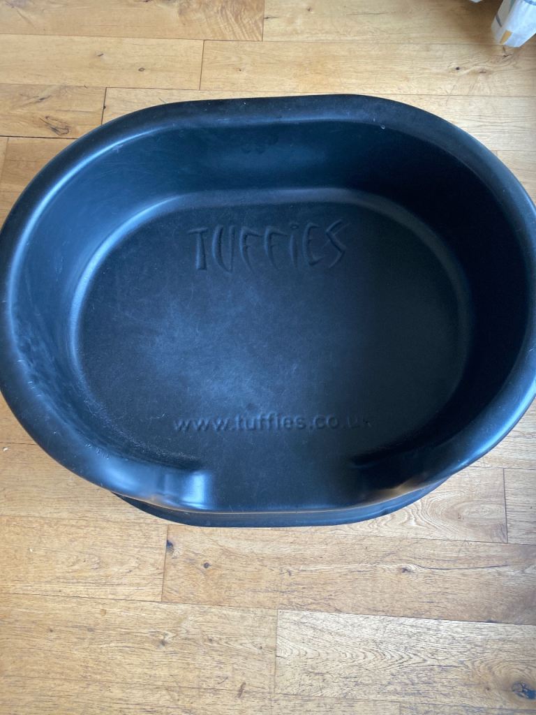 Tuffies raised dog bed medium 