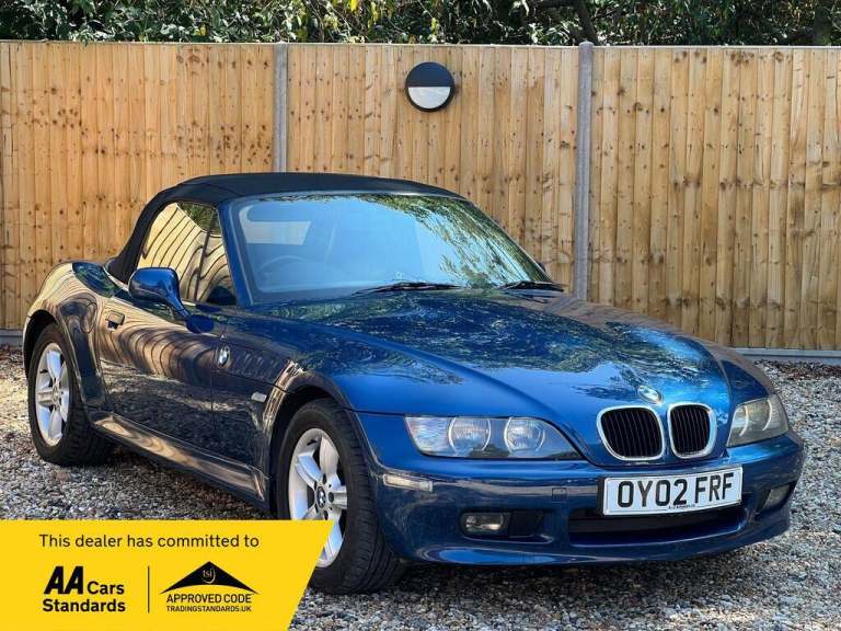 2002 BMW Z3 1.9i Roadster 2dr CONVERTIBLE Petrol Manual