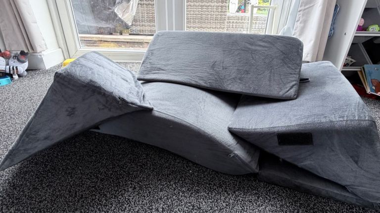 Grey soft play 