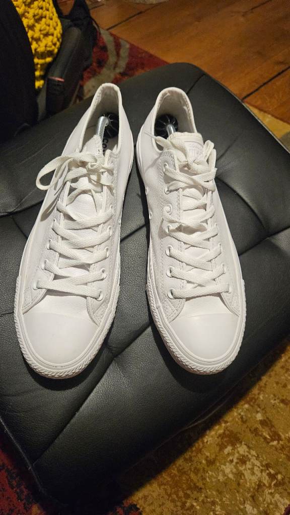  Converse Leather White Men's trainers SizeUk12