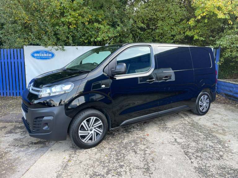 2022 Citroen Dispatch 1000 1.5 BlueHDi 100 Van Enterprise Pro Diesel Van In Black  PANEL VAN Dies...