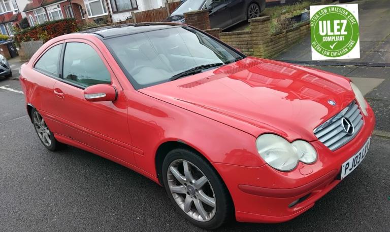 2003 Mercedes-Benz C Class C230K SE 3dr Auto COUPE Petrol Automatic