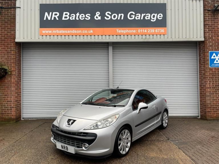 2007 Peugeot 207 1.6 16V GT 2dr CONVERTIBLE PETROL Manual