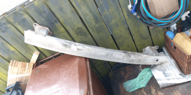 Audi a6 c7 estate 2012 rear bumper crash bar