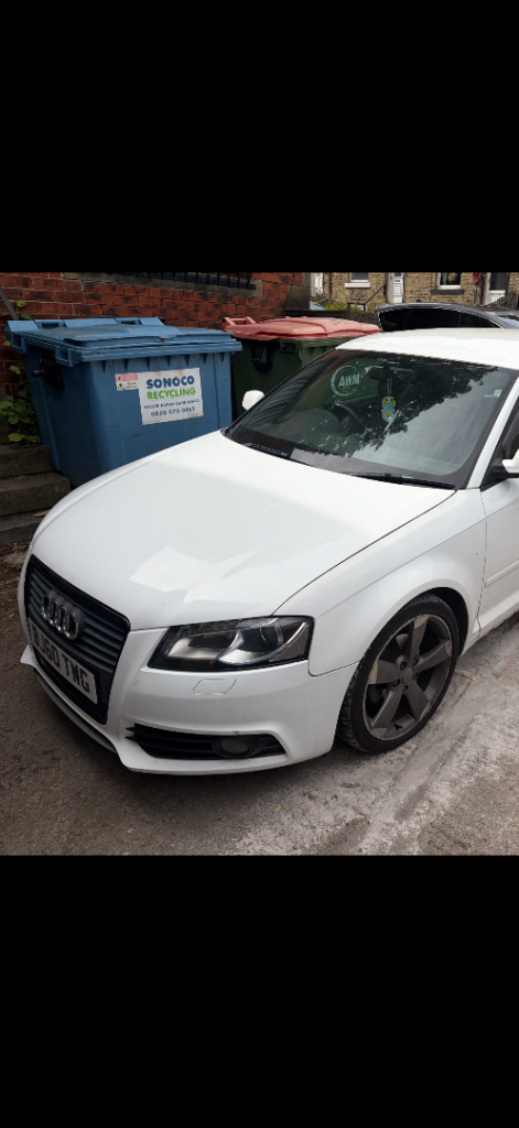 Audi a3 8p black edition complete front end