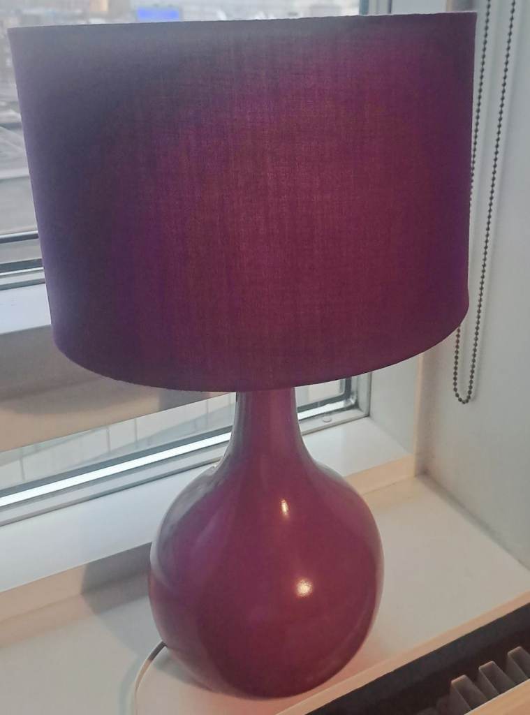 Purple lamp