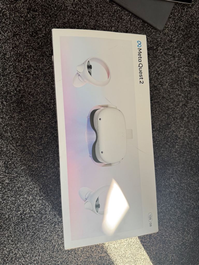 Meta Quest 2 VR Headset with Controllers – 128GB, Good Condition