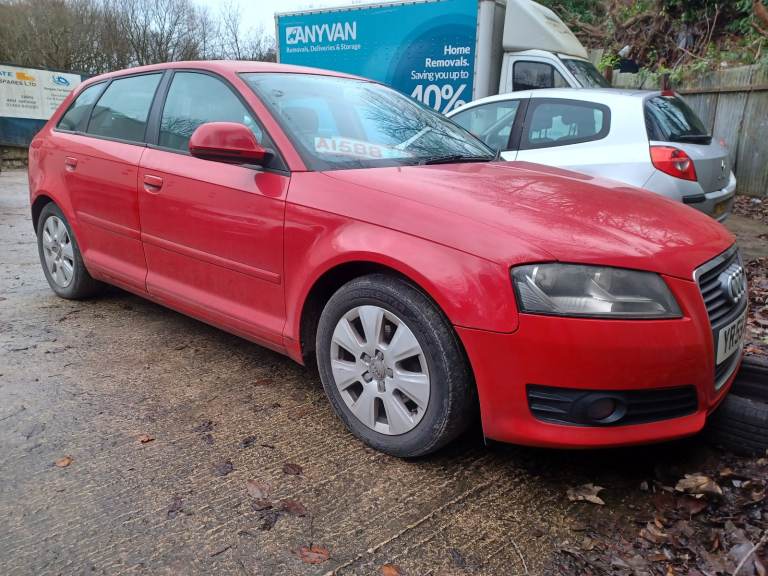 BREAKING : AUDI A3 8P  2008-12	1.9d	, COLOUR: 	LY3J , ENGINE:	BLS , GEARBOX: 		KBL / 5 speed