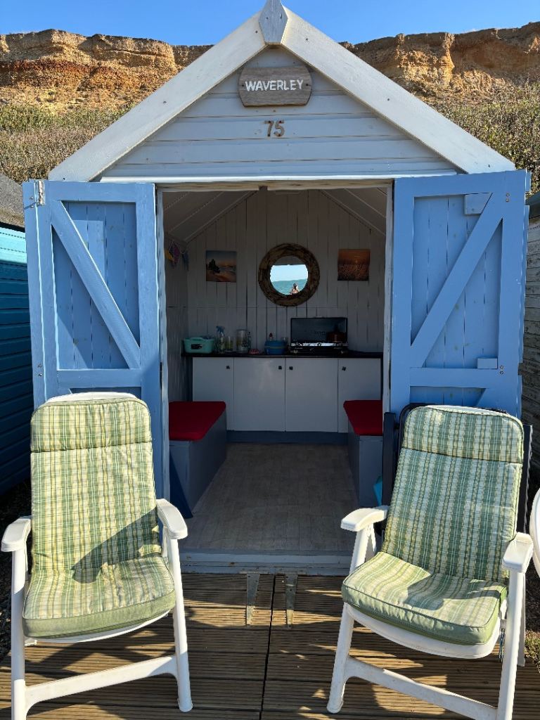 Beach Hut at Barton on Sea