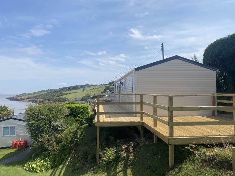 New Sited Static Holiday Caravan For Sale in Clevedon, Somerset