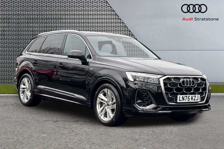 2025 Audi Q7 55 TFSI Quattro S Line 5dr Tiptronic SUV Petrol Automatic