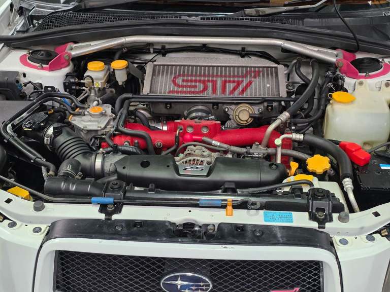 SUBARU FORESTER Sti Sg9 White Manual Petrol 2004