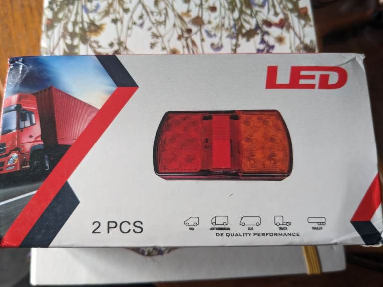 New LED trailer lights 