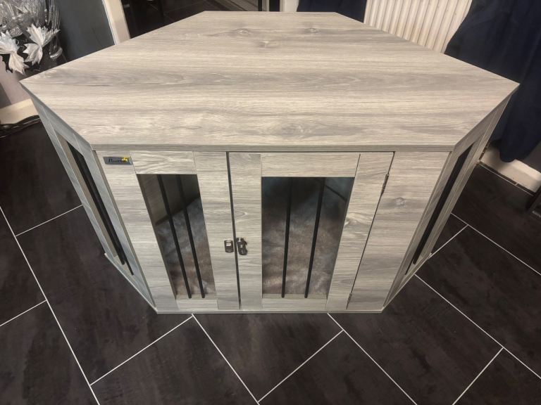 Paw hut Dog Crate Corner Unit