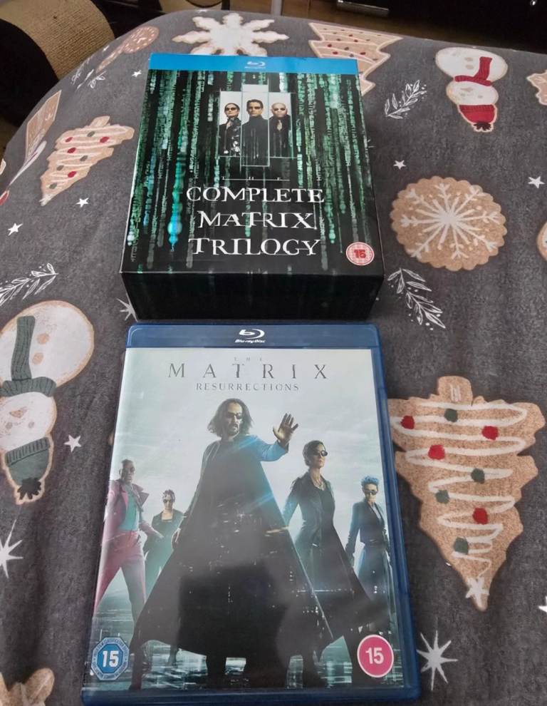 The Matrix Complete Bluray Collection 