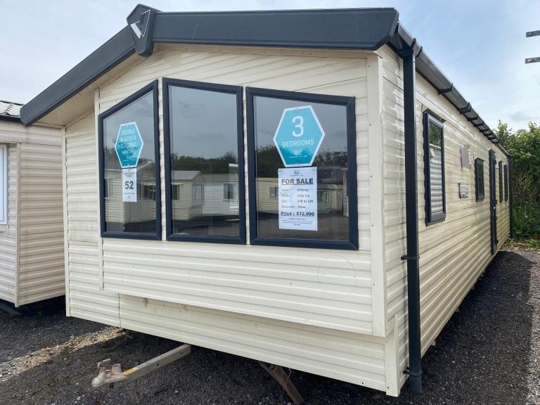3 Bed Willerby Static Caravan - DG, EH, New Carpet - Offsite / Farms / Own Land