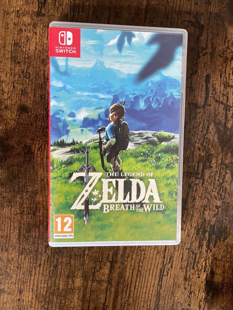 Nintendo Switch Game: Zelda breath of the wild