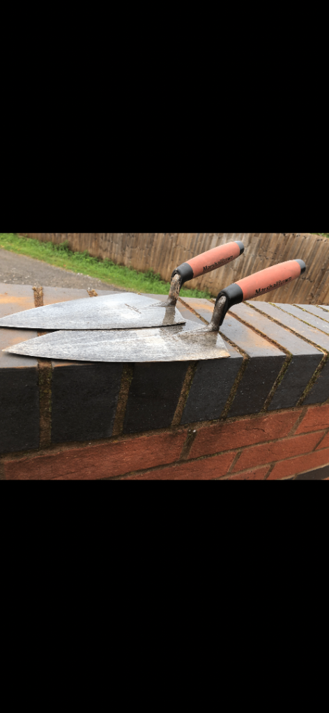 Pair of Masonry Trowels –  New Marshall town 10 ins