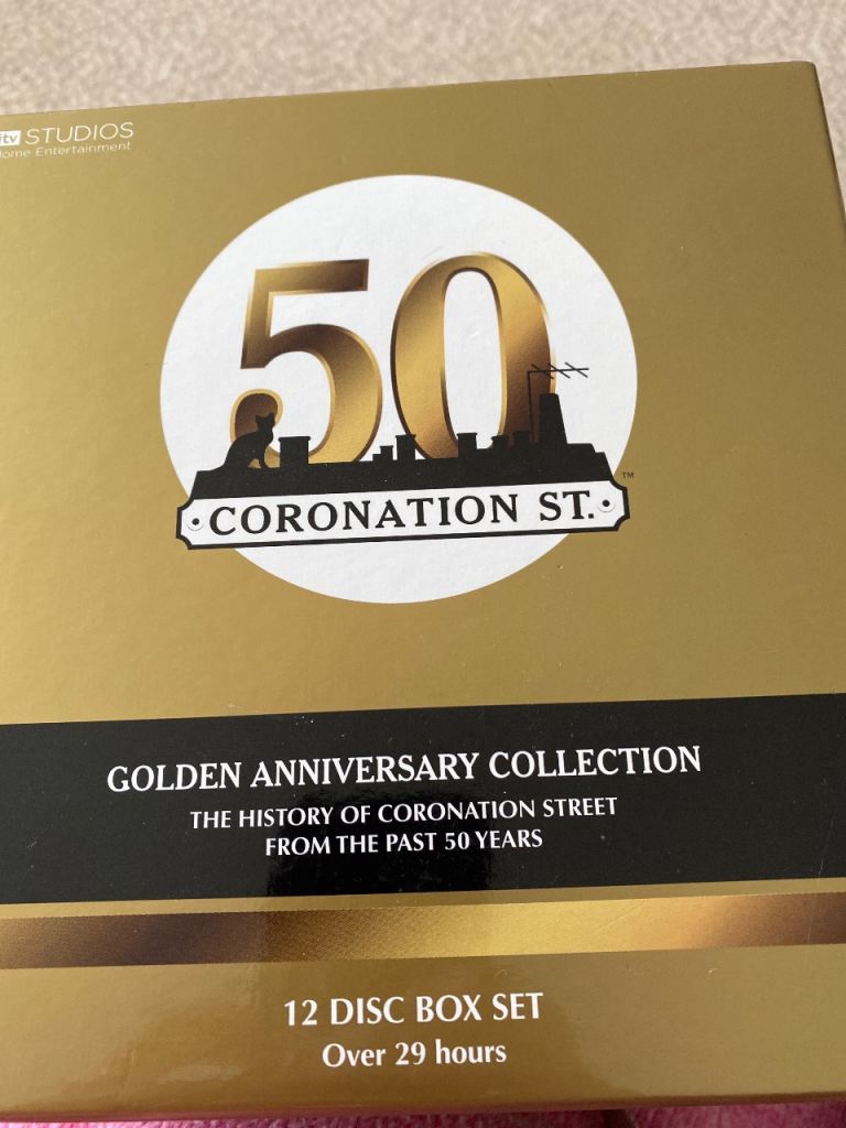 Coronation Street Golden Anniversary 12 Disc Box Set.