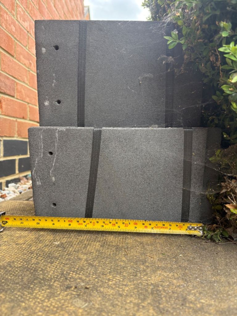 New un-used roofing tiles