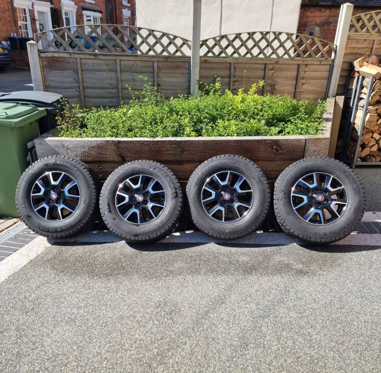 Campervan rims and tyres