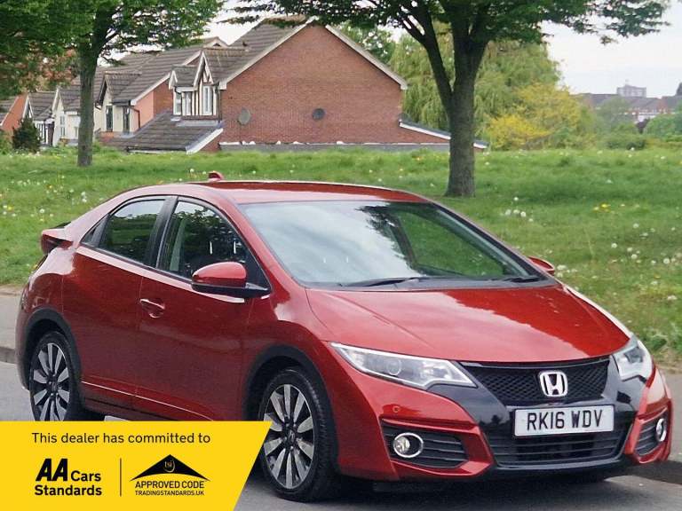 2016 Honda Civic 1.8 i-VTEC SE Plus 5dr Auto HATCHBACK PETROL Automatic