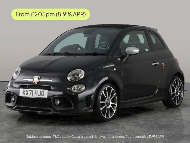 2021 Abarth 595 1.4 T-Jet Turismo 70th Cabrio 2dr Petrol Manual Euro 6 (165 bhp) - DRIVING  Conve...