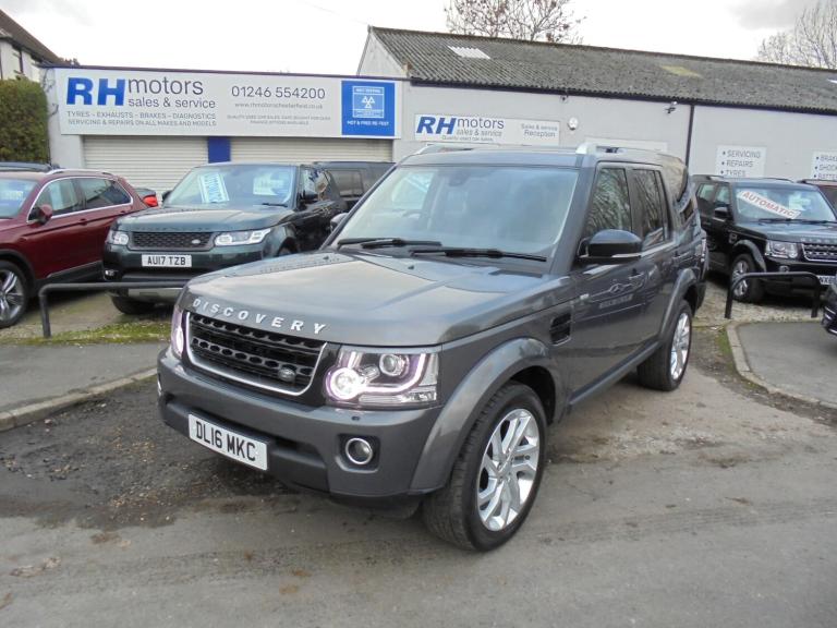 2016 Land Rover Discovery 3.0 SDV6 Landmark 5dr Auto 7seater Grey Black leather Towbar  ESTATE Di...