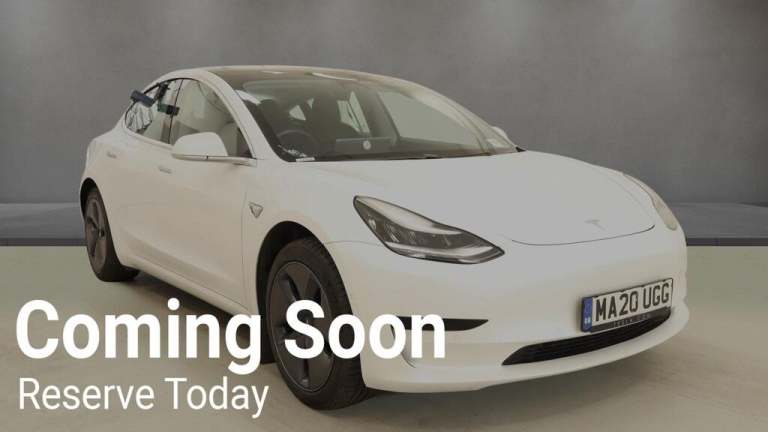 2020 Tesla Model 3 Standard Range Plus Auto RWD 4dr SALOON Electric Automatic