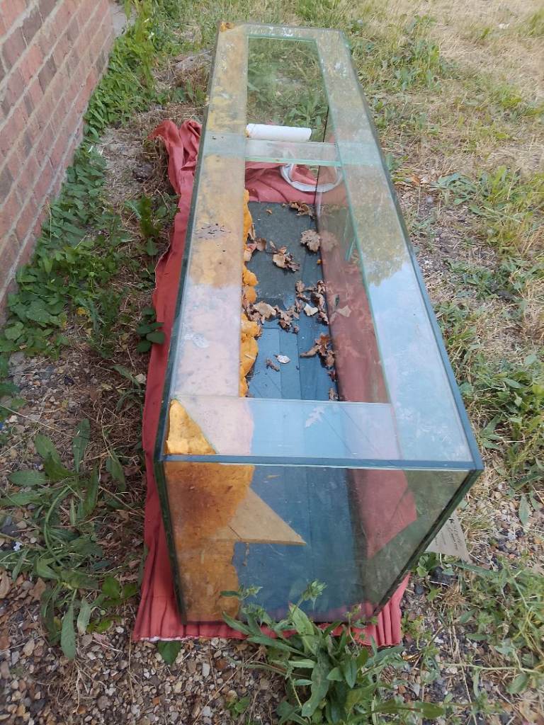 Reptile verium glass tank 