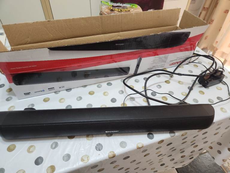 Sharp Soundbar with Remote – Good Condition, Boxed