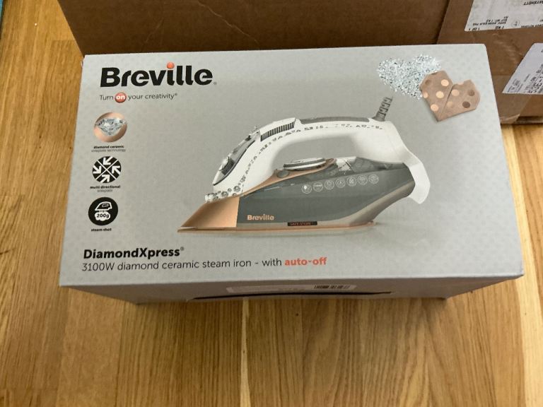 Breville iron Diamond express BNIB