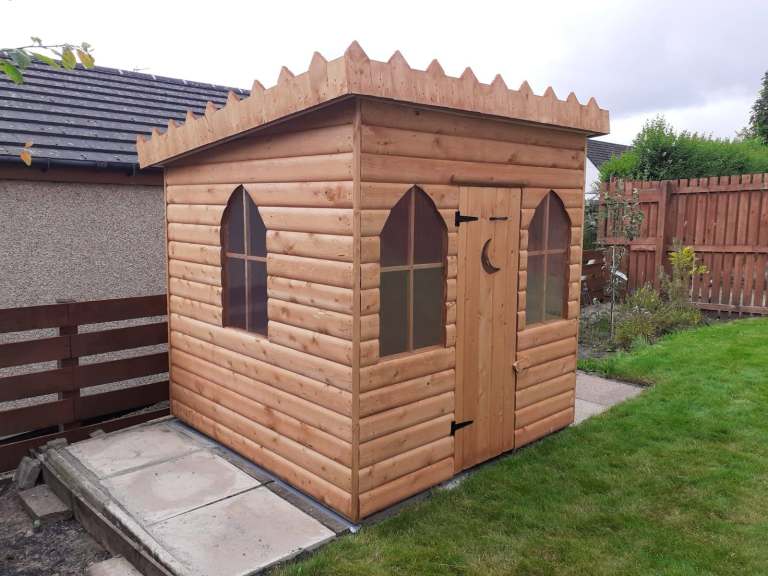 6X6 Castle playhouse 20mm Log GET YOURS THIS DECEMBER