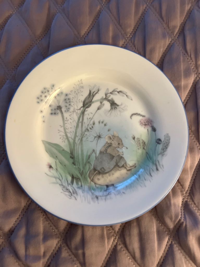 Vintage plate 