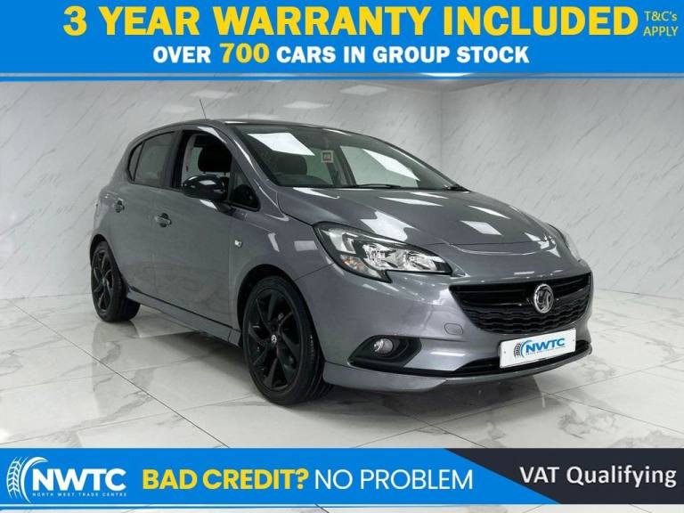 2019 Vauxhall Corsa 1.4i ecoTEC SRi VX Line Nav Black Hatchback 5dr Petrol Manual Euro 6 (90 ps H...