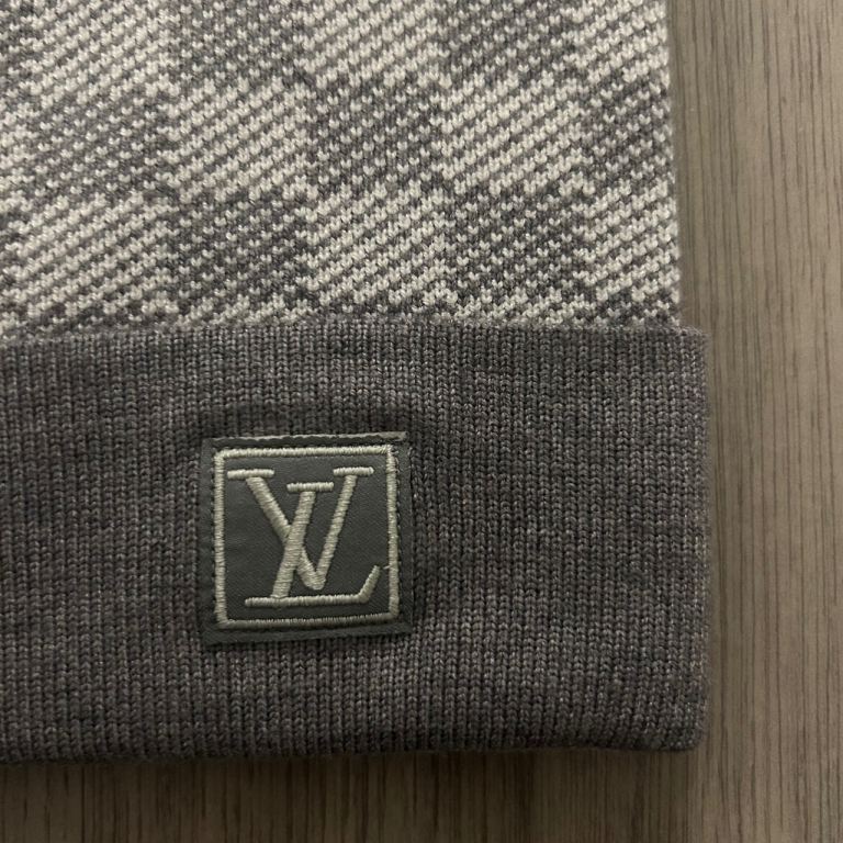 Grey Louis Vuitton Beanie