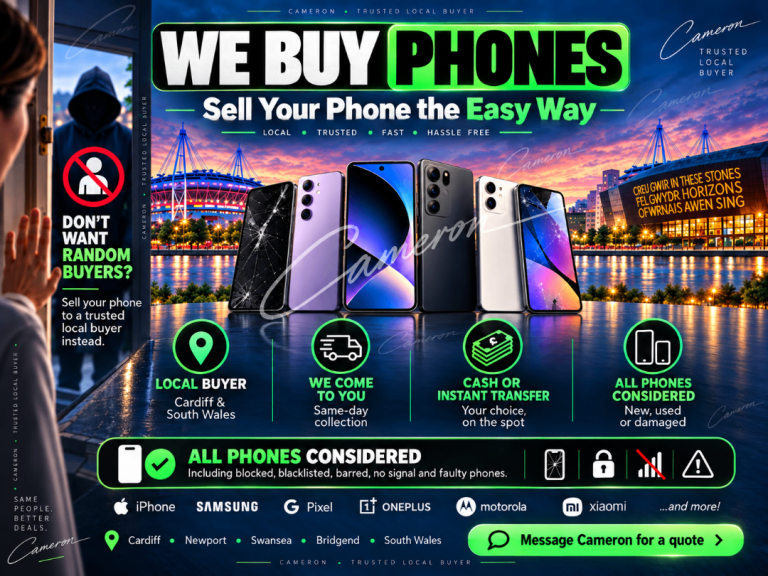 WE BUY PHONES SAME DAY COLLECTION