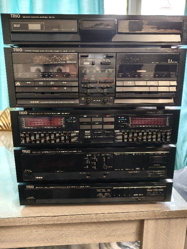 Trio/Kenwood hi FI system 